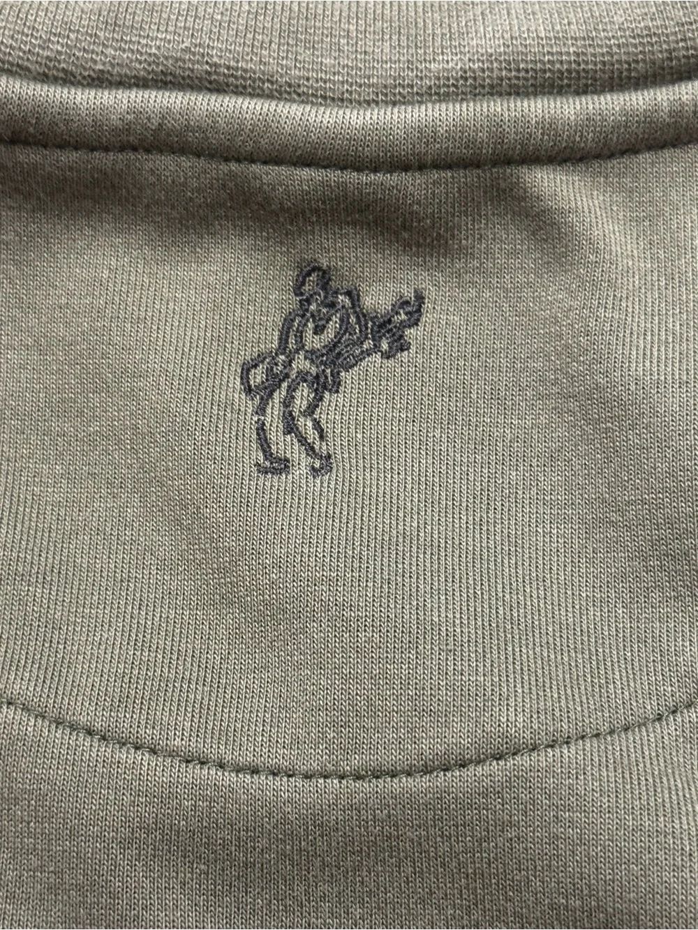 Ashworth Men's Olive Green Crewneck Sweatshirt